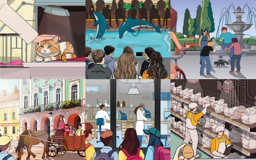 Illustrazioni per opuscolo